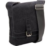 Bugatti Kensington sac à bandoulière en cuir 27 cm couleur : marron