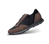 bugatti Lacets Philip pour Homme, Noir Taupe., 42 EU
