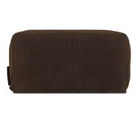 bugatti Ladies Long Zip Wallet Brown