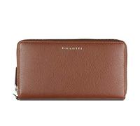 bugatti Lady Top Zip Around Wallet Cognac