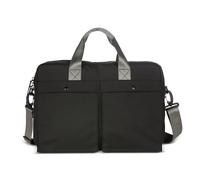 bugatti Legere Mallette pour homme, sac business léger en polyester ripstop, noir