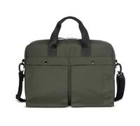 bugatti Legere Mallette pour homme, sac business léger en polyester ripstop, olive