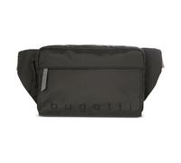 bugatti Legere Sac Banane pour Homme, Sac Ceinture léger en Polyester Ripstop, Noir