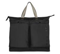 bugatti Legere Sac shopper pour homme, sac porté épaule léger en polyester ripstop, noir