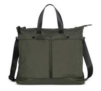 bugatti Legere Sac shopper pour homme, sac porté épaule léger en polyester ripstop, olive