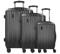 bugatti Lima 2.0 4 roues Set de valises 3 pièces noir