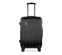 bugatti Lima Valise Rigide 67 x 45 x 27,5 cm - 58,1 L - 4 roulettes avec Serrure TSA - Noir
