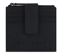 bugatti Luca Petit Portefeuille avec Protection RFID, Mini, Cuir, Noir
