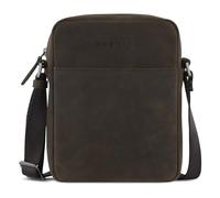 bugatti Luca petit sac à bandoulière en cuir véritable, sac cross-body en marron