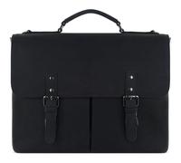 bugatti mallette Luca Briefcase With Flap Black