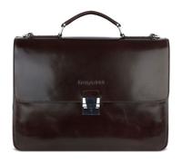 bugatti Mallette marron en cuir pour homme - Romano Briefcase S 216697