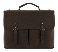 bugatti Mallette marron pour homme - Luca Briefcase With Flap 247503