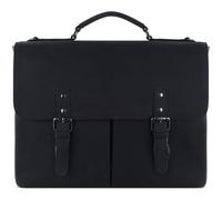 bugatti Mallette noir pour homme - Luca Briefcase With Flap 247545