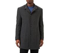 bugatti Manteau en laine pour homme, gris foncé, standard