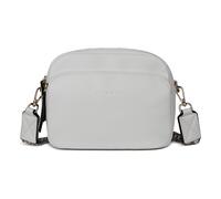 bugatti Mare 3.0 Sac à main femme avec bandoulière, taille moyenne, similicuir, blanc