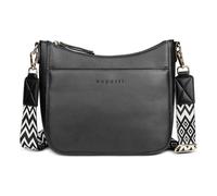 bugatti Mare 3.0 - Petit sac à bandoulière en similicuir pour femme, couleur noire