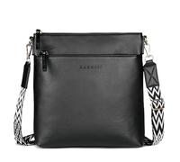 bugatti Mare 3.0 - Sac à bandoulière léger pour femme en similicuir, couleur noire