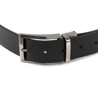 bugatti Men's Reversible Belt 3.5 W115 Black / Dark Brown