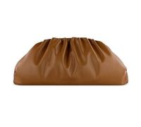 bugatti Mila grande pochette en similicuir avec bandoulière réglable, cognac