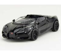 CMJ Bugatti Mistral Roadster Voiture Miniature à l'échelle 1:43 - Noir Brillant - Édition de Collection avec Une Grande fidélité des détails - Produit Officiel sous Licence
