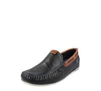 Bugatti Fashion Mocassins en cuir Chesley Slip-On Bleu 40