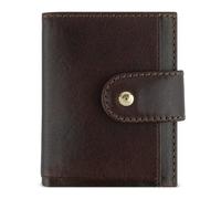 bugatti Neaples Porte-monnaie Protection RFID Cuir 7.5 cm brun