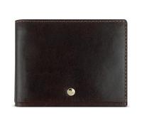 bugatti Neaples Portefeuille en Cuir avec Rabat, Portefeuille avec Protection RFID, Marron