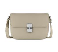 Bugatti Nela Sac à bandoulière pour femme, petit sac box en similicuir, beige