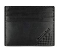 bugatti Nobile Porte-Cartes en Cuir véritable - étui fabriqué à la Main avec Protection RFID, Noir