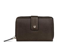 bugatti Noemi Portefeuille Femme en Cuir, Portefeuille zippé Taille M avec Protection RFID, Marron