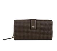 bugatti Noemi Portefeuille Long Femme en Cuir avec Protection RFID, Marron