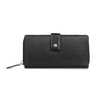 bugatti Noemi Portefeuille Long Femme en Cuir avec Protection RFID, Noir