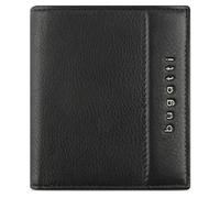 bugatti Nome Portefeuille Portrait en Cuir de Veau véritable, Porte-Monnaie avec Protection RFID, Noir