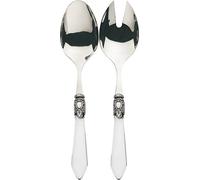 BUGATTI OXB1T-N3214/15 Oxford Lot de 2 Pièces Service de Salade Acier/ABS Transparent 30,5 x 14 x 3 cm