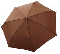 BUGATTI Parapluie de poche Take it Duo uni - Solide et léger - Ouverture automatique - Pour une meilleure protection - Uni Coconut