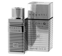 bugatti Parfum pour homme Iconiq Platinum Edition 100 ml I Eau de toilette pour homme avec bois de cèdre, lavande et patchouli I Aromatique et confiant I Parfum puissant pour homme avec notes boisées
