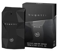 bugatti Parfum pour homme « Unlimited black » 100 ml I Eau de toilette pour homme avec poivre noir, patchouli, encens et ambre I Puissant, élégant et moderne I Parfum oriental et boisé pour homme