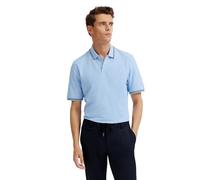 bugatti Polo Basique à Manches Courtes pour Homme Coupe Moderne, Bleu Clair (320), L