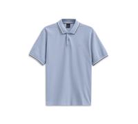 bugatti Polo en Coton pour Homme - Coupe Moderne - Basique, 330 - Bleu Gris, L
