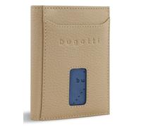 bugatti Porte-monnaie beige pour femme et homme Secure Slim Special Zip Mini Wallet 265739