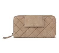 bugatti Fabia Portefeuille Long Femme en Cuir, Grand Portefeuille avec Protection RFID, Sable