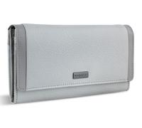 bugatti portefeuille Ladies Long Wallet With Flap Light Grey