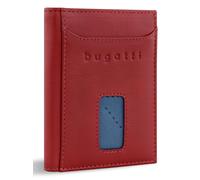bugatti portefeuille Secure Slim Special Zip Mini Wallet Red