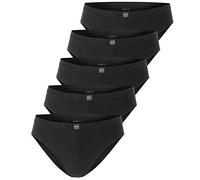 Bugatti pour Hommes Slips, Box, 5 Pièce, Élastique Doux Indéformable Non Allergène pour la Peau - Noir, L 6