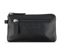 Bugatti Fashion Porte-clés en cuir Primo avec porte-monnaie dans un coffret cadeau raffiné - Noir