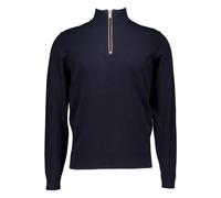 Bugatti - Pull à Demi-Zip 7500 - Homme - Pulls - Bleu - Taille: L