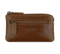bugatti Remo Étui à clés en cuir avec 2 anneaux - dans un coffret cadeau raffiné - Cognac