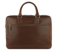 bugatti Remo grande mallette 15 pouces, sac d'affaires en cuir, sac d'affaires, cognac