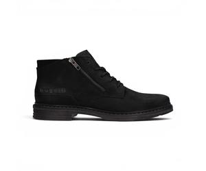 Bugatti Rigalo Evo Bottines Cheville Homme Cuir Noir Lacets Chukka