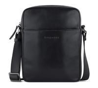 bugatti Romano sac à bandoulière compact pour homme en cuir de haute qualité en noir